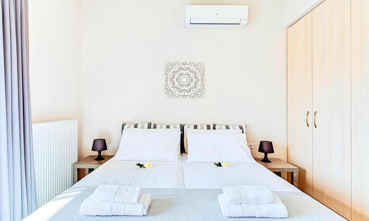 Villa Di Giorgio Heated Pool Kournás المظهر الخارجي الصورة