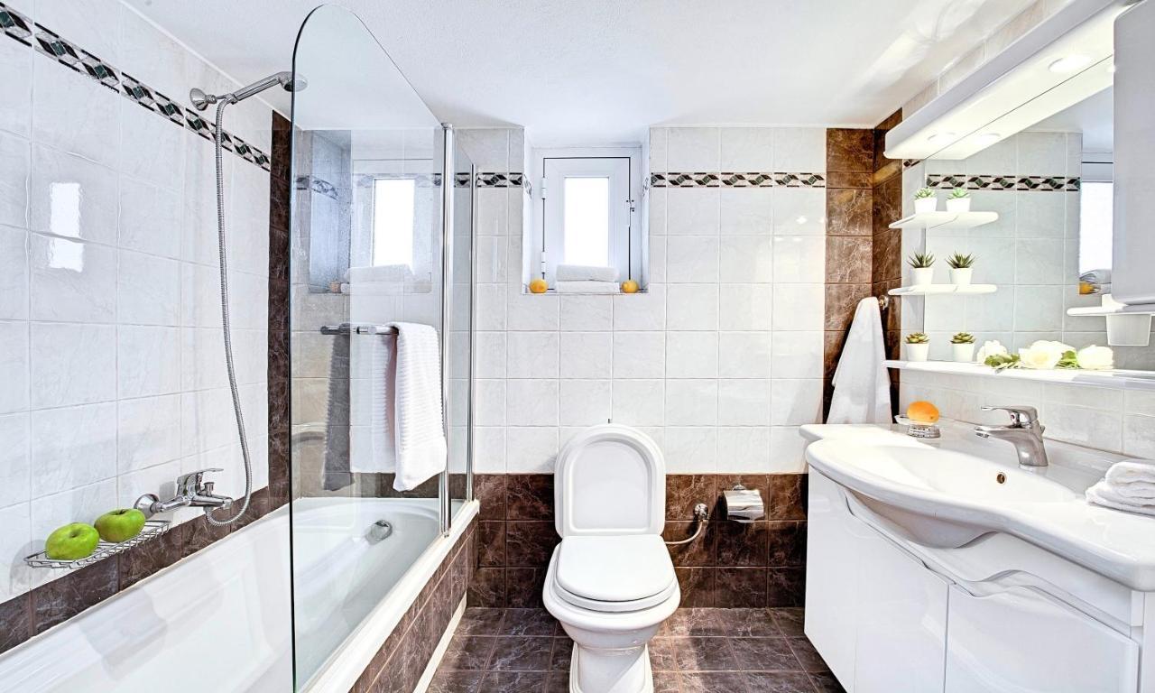 Villa Di Giorgio Heated Pool Kournás المظهر الخارجي الصورة