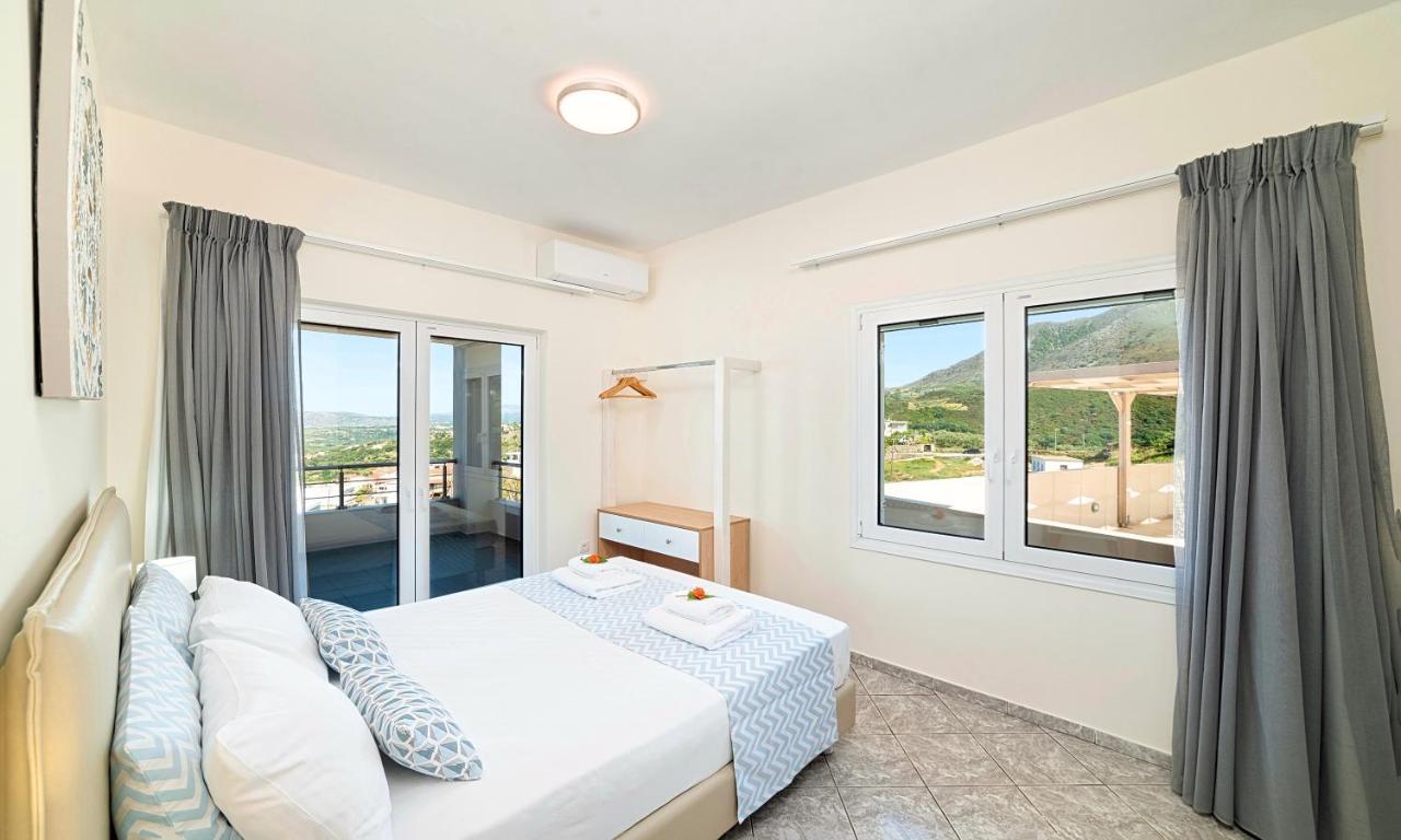 Villa Di Giorgio Heated Pool Kournás المظهر الخارجي الصورة